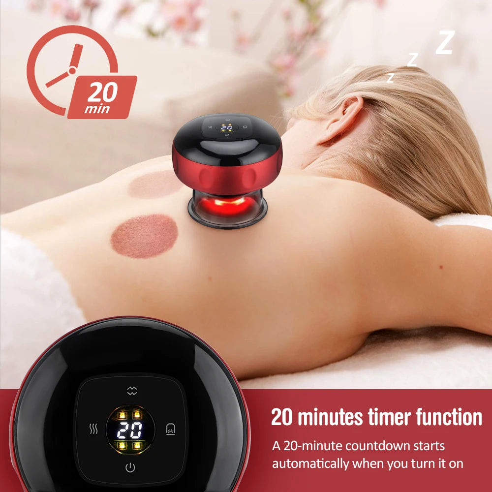 TechNest™Electric Vacuum Cupping Massage Device with Heating