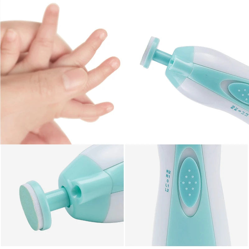 TechNest™Baby Electric Nail Trimmer & Polisher