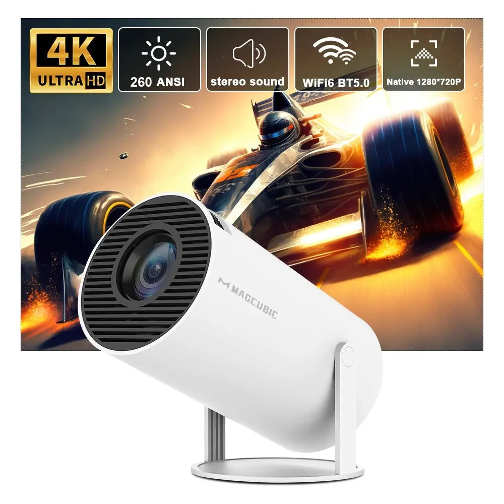 TechNest™Magcubic HY300 Pro 4K Projector - Android 11, WiFi 6