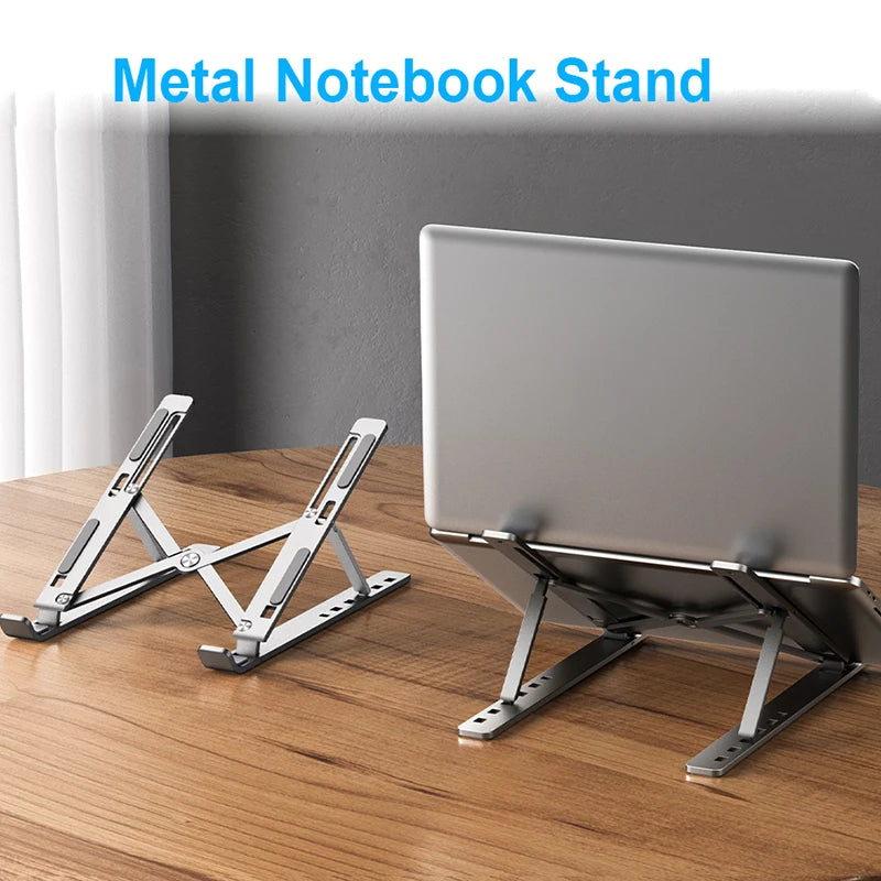 TechNest™Adjustable Aluminum Laptop Stand