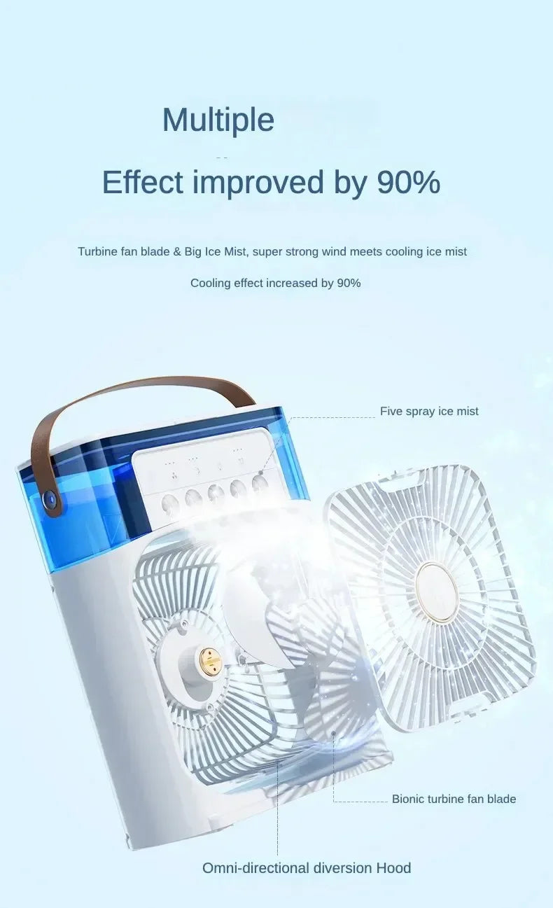 TechNest™3-Speed Portable Air Cooler & Humidifier