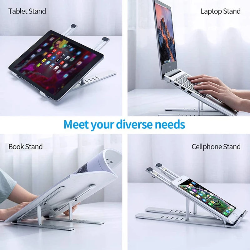 TechNest™Adjustable Aluminum Laptop Stand