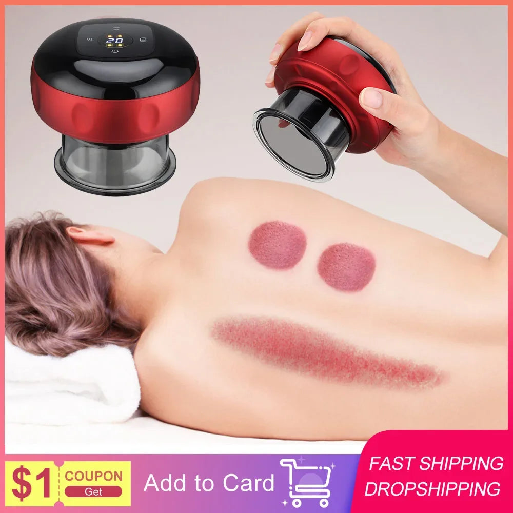 TechNest™Electric Vacuum Cupping Massage Device with Heating