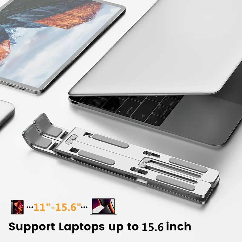 TechNest™Adjustable Aluminum Laptop Stand